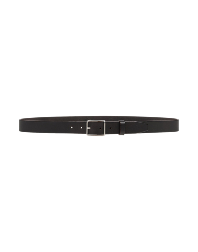 Shop Felisi Belts In Dark Brown
