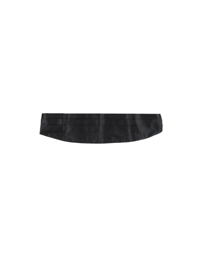 Shop Emporio Armani Belts In Black