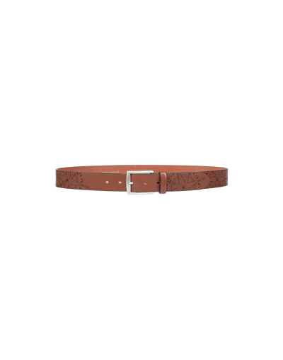 Shop Marina Yachting Belts In Brown