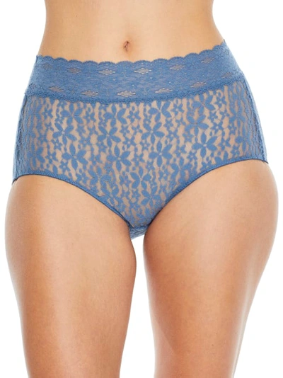 Shop Wacoal Halo Lace Brief In China Blue