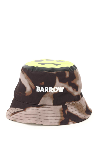 Shop Barrow Nylon Bucket Hat In Khaki,brown,yellow