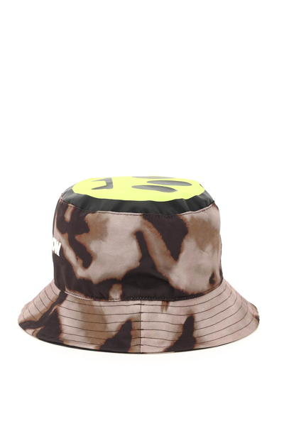 Shop Barrow Nylon Bucket Hat In Khaki,brown,yellow