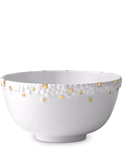 Shop L'objet Mojave Cereal Bowl In 白色