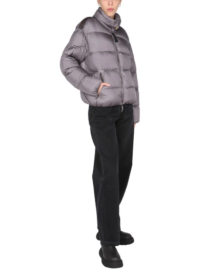 Shop Parajumpers "missie" Down Jacket In Grey