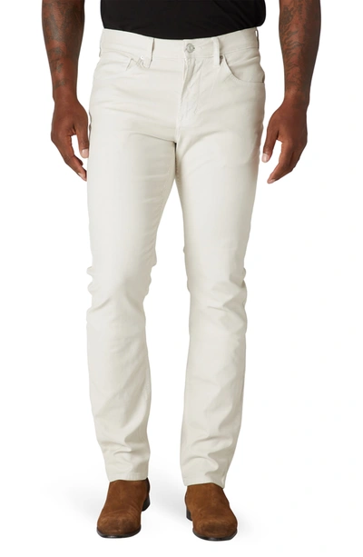 Shop Hudson Jeans Blake Slim Straight Leg Jeans In White Sands