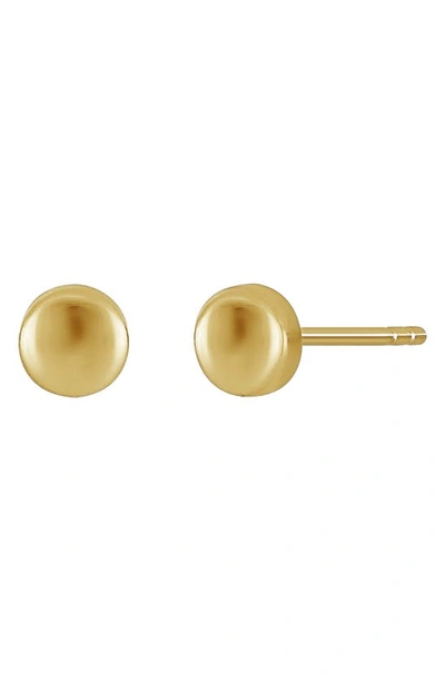 Shop Bony Levy 14k Gold Stud Earrings In Yellow Gold