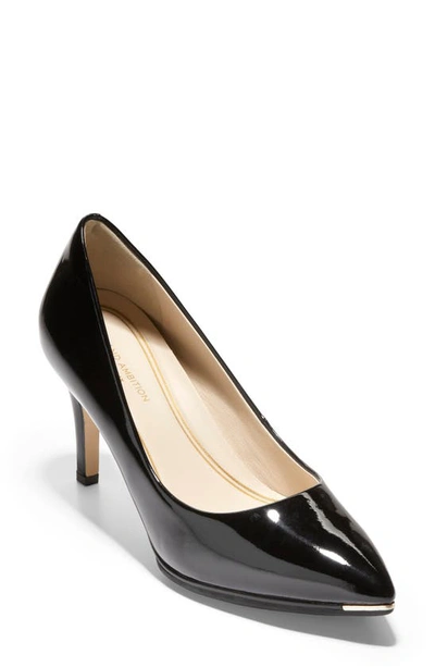 Shop Cole Haan Grand Ambition Pump In Black Patent