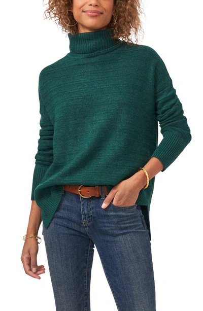 Shop Vince Camuto Textured Turtleneck Sweater In Wise