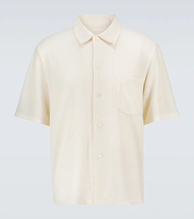 Shop Our Legacy Box Short-sleeved Shirt In White Boucle