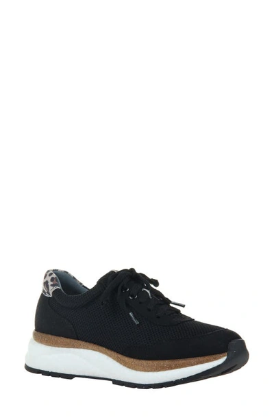 Shop Otbt Flash Wedge Sneaker In Black