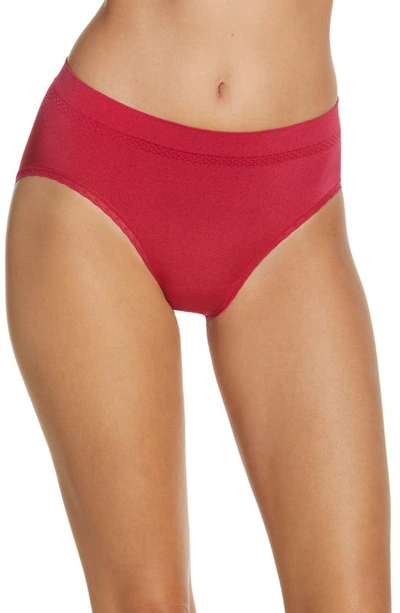 Shop Wacoal B-smooth High Cut Panties In Persian Red