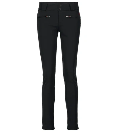 Shop Perfect Moment Aurora Softshell Skinny Ski Pants In Black