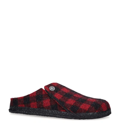 Shop Birkenstock Shearling Zermatt Slippers In Multi