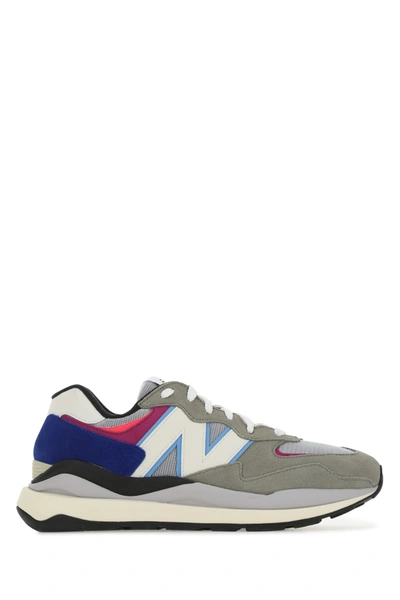 Shop New Balance Multicolor Suede And Mesh 57/40 Sneakers  Multicoloured  Uomo 9+