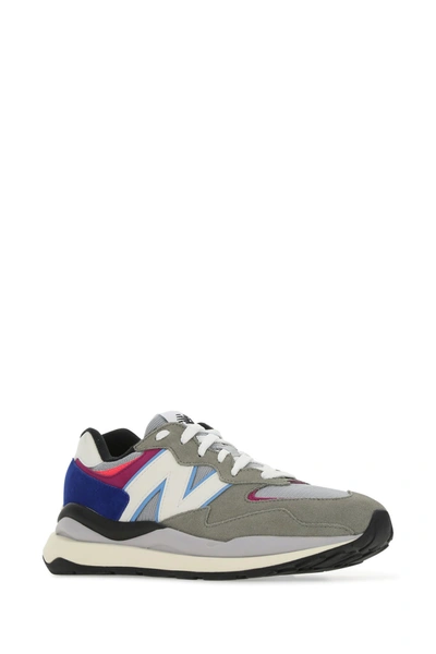Shop New Balance Multicolor Suede And Mesh 57/40 Sneakers  Multicoloured  Uomo 9+