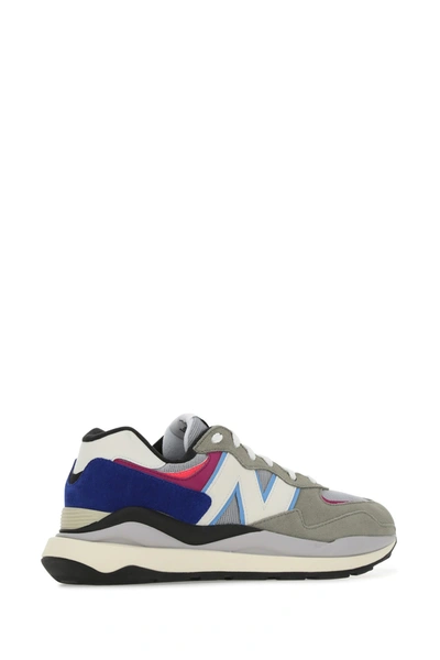 Shop New Balance Multicolor Suede And Mesh 57/40 Sneakers  Multicoloured  Uomo 9+