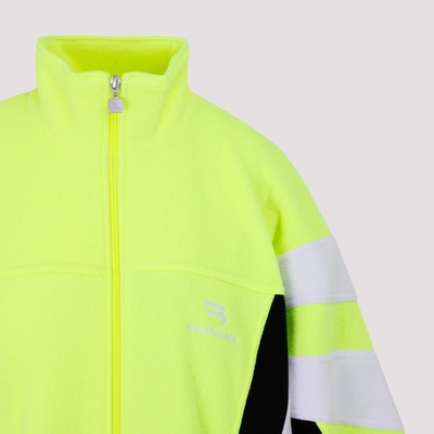 Shop Balenciaga Tracksuit Jacket In Yellow &amp; Orange