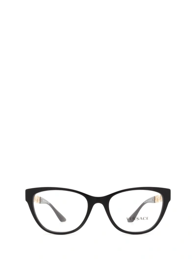Shop Versace Ve3292 Black Glasses