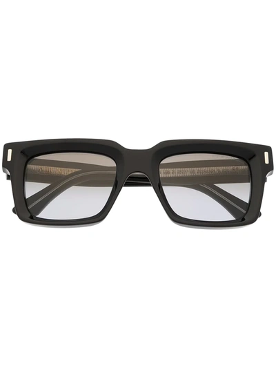 Shop Cutler And Gross Square Black Sunglasses