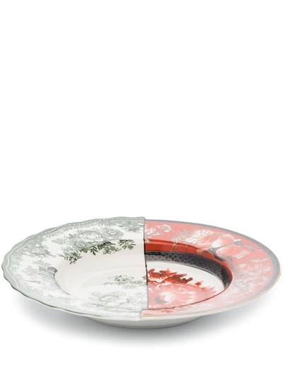 Seletti Red Cecilia Hybrid Soup Bowl In Red