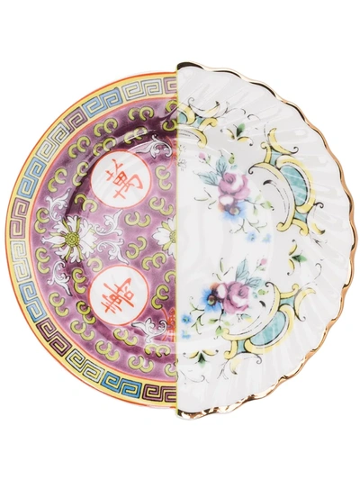 Shop Seletti Eudossia Dessert Plate In Pink