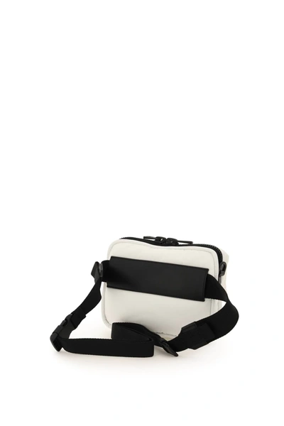 Moncler New Legere white lightweight waist bag beltbag fanny crossbody bag