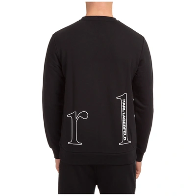Shop Karl Lagerfeld Men's Sweatshirt Sweat In Black
