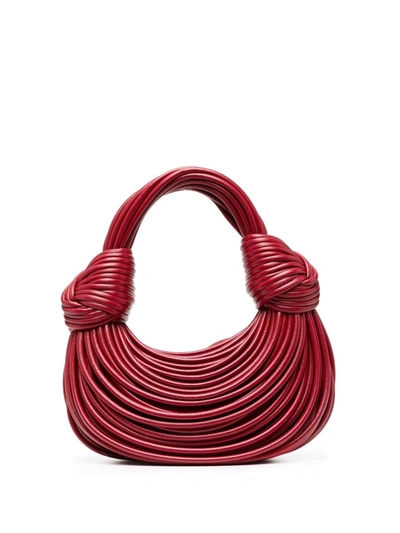 Double Knot Tote Bag In Red