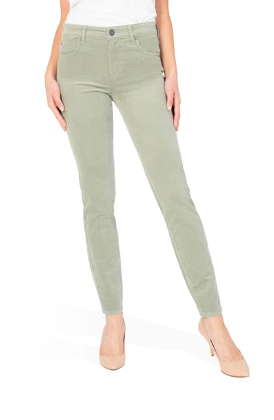 Shop Kut From The Kloth Diana Stretch Corduroy Skinny Pants In Sage