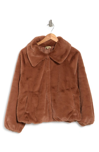 Democracy faux outlet fur jacket