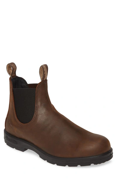 Shop Blundstone Footwear Blundstone Super 550 Series Chelsea Boot In Antique Brown