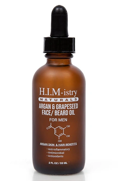 H.i.m.-istry Naturals Himistry Naturals  Argan & Grapeseed Face & Beard Oil