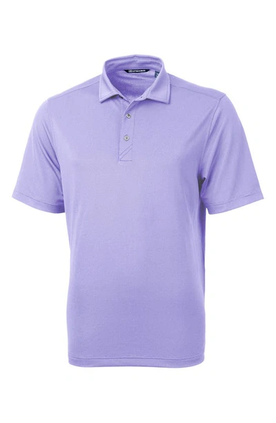 Shop Cutter & Buck Virtue Eco Piqué Recycled Blend Polo In Hyacinth