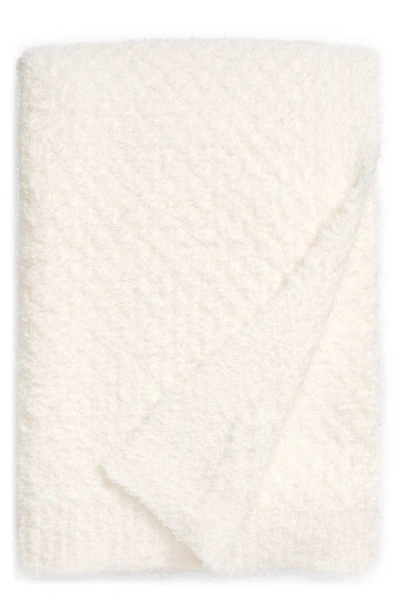 Shop Barefoot Dreamsr Cozychic™ Honeycomb Throw Blanket In Pearl