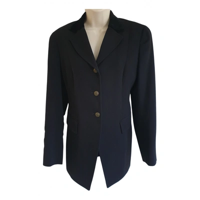 MULBERRY Pre-owned Wool Blazer In Black