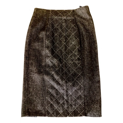 Pre-owned Chantal Thomass Mid-length Skirt In Black