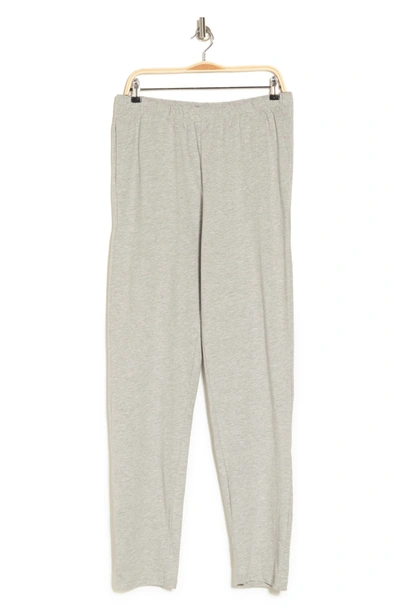 Shop Slate And Stone Jersey Lounge Pants In Heather Grey