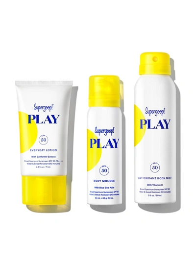 Shop Supergoop 3 Ways To Play Travel Set Sunscreen !