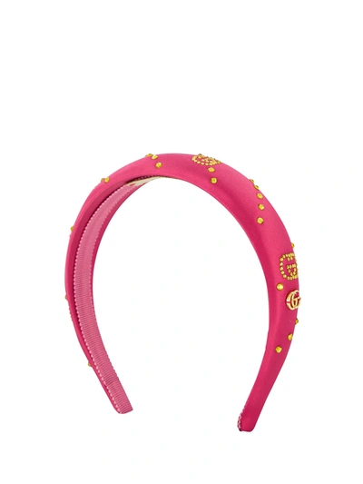 Shop Gucci Kids Hair Circlet For Girls In Fuchsia