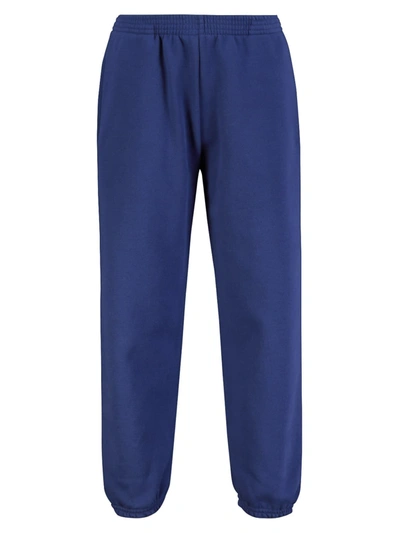 Shop Balenciaga Kids Sweatpants In Blue