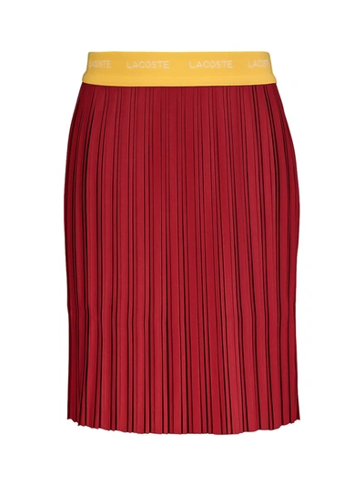 Lacoste Kids Skirt For Girls In Rosso | ModeSens