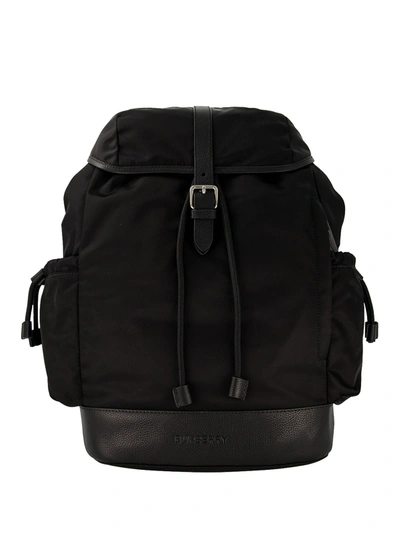 Shop Burberry Kids Backpack For Unisex In Black