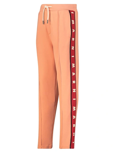 Shop Marni Kids Sweatpants For Girls In Pink