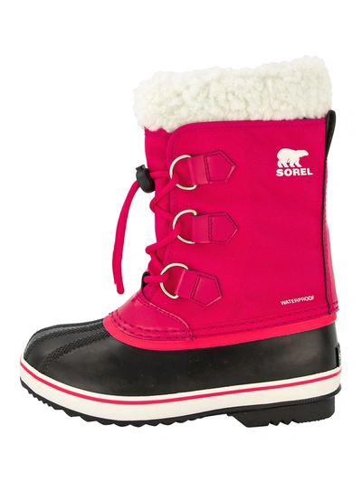 Sorel Kids' Lollipop Pink Childrens Yoot Pac™ Nylon Boots | ModeSens