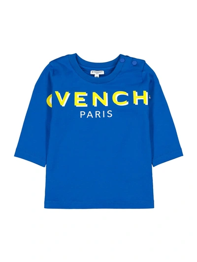 Shop Givenchy Kids Long-sleeve For Boys In Blue