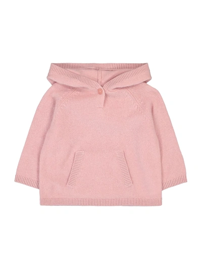 Shop Bonpoint Kids Hoodie For Girls In Pink