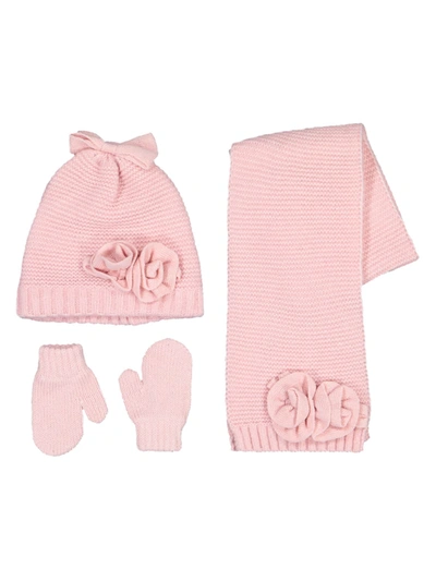 Shop Mayoral Kids Beanie For Girls In Pink