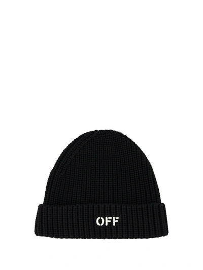 Shop Off-white Beanie In Black