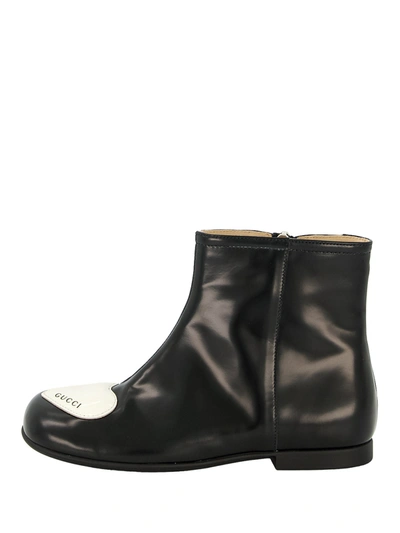 Shop Gucci Kids Boots For Girls In Black