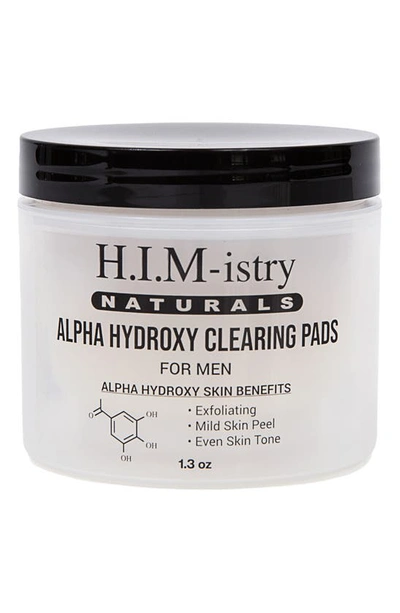 Shop H.i.m.-istry Naturals Alpha Hydroxy Clearing Pads, 1.3 oz